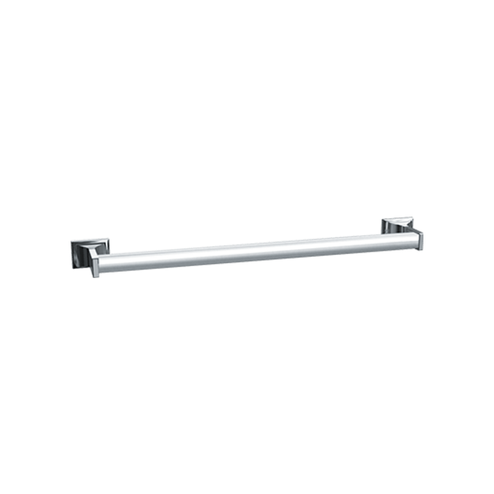 ASI Towel Bar - Round - Chrome Plated Zamak - Surface Mounted - 0755-Z18/0755-Z24 — 18"