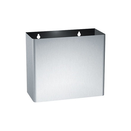 ASI Traditional™ Waste Receptacle - Surface Mounted - 0825/0826/0827/0828 — 2 Gallon