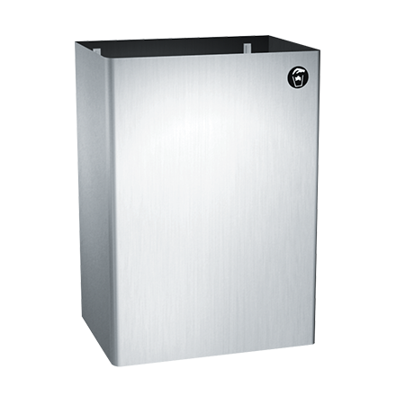 ASI Traditional™ Waste Receptacle - Surface Mounted - 0825/0826/0827/0828 — 17 Gallon
