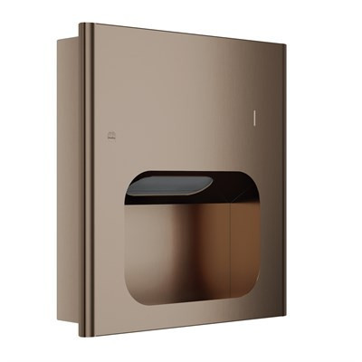 Bradley Elvari Surface-Mounted & Recessed Towel Dispenser — Brushed Bronze