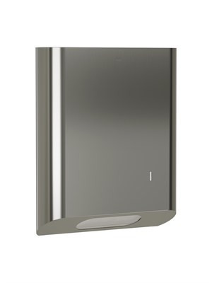 Bradley Elvari Surface Mounted Towel Dispenser - Medium Cap — Brushed Stainless