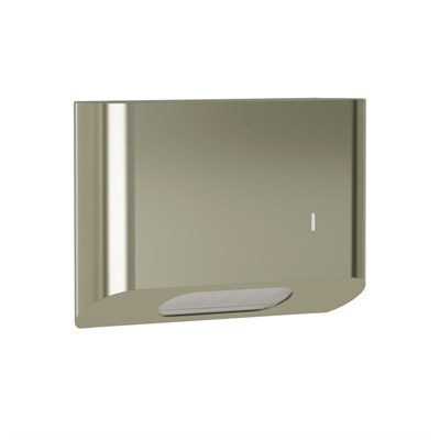 Bradley Elvari Surface Mounted Towel Dispenser - Small Cap — Brushed Nickel