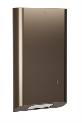 Bradley Elvari Surface Mounted Towel Dispenser - Large Cap — Brushed Bronze