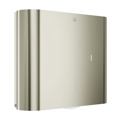 Bradley Elvari Jumbo Roll Toilet Paper Dispenser — Brushed Nickel