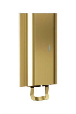 Bradley Elvari Liquid Soap/Gel Sanitizer Dispenser - 40oz Surface — Brushed Brass