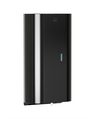 Bradley Elvari Foam Soap Dispenser, Sensor, 40oz, Surface — Brushed Black