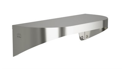 Bradley Elvari Shelf, 20 Gauge, 5 x 12 — Brushed Stainless