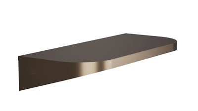 Bradley Elvari Shelf, 8" X 18", 20 Gauge — Brushed Bronze