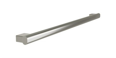 Bradley Elvari Oval Grab Bar, 36" — Brushed Stainless