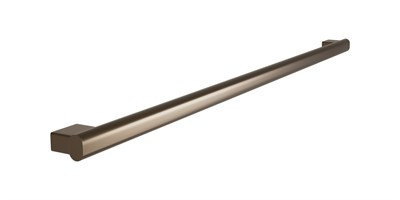 Bradley Elvari Oval Grab Bar, 48" — Brushed Bronze