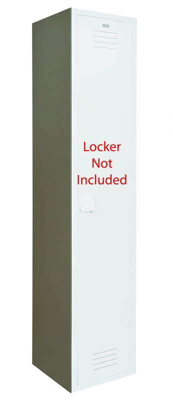Bradley End Panel for Flat Top Locker, 18" x 72" — Toffee