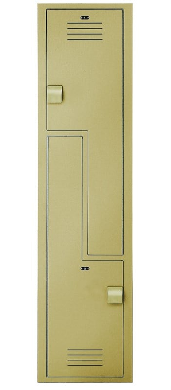 Bradley Z Locker, 15in. W, 15in. D, 72in. H — Beige