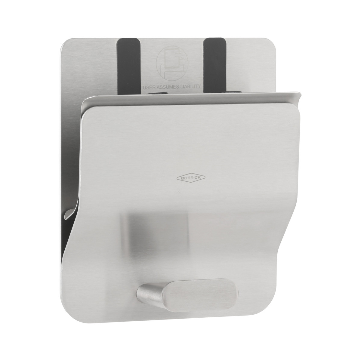 Bobrick Surface-Mounted Klutch Mobile Device Holder — Satin Finish