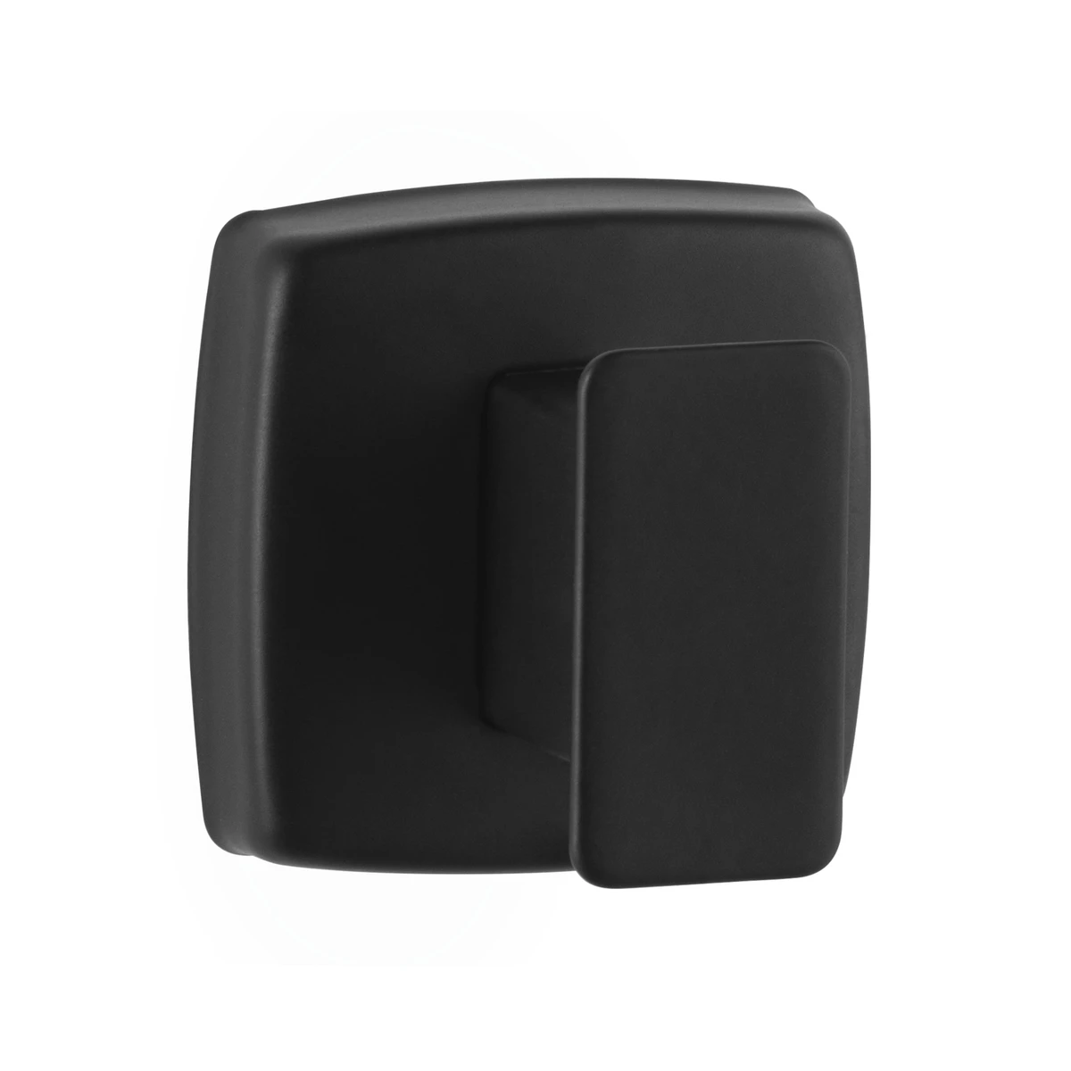 Bobrick Surface-Mounted Single Robe Hook — Matte Black