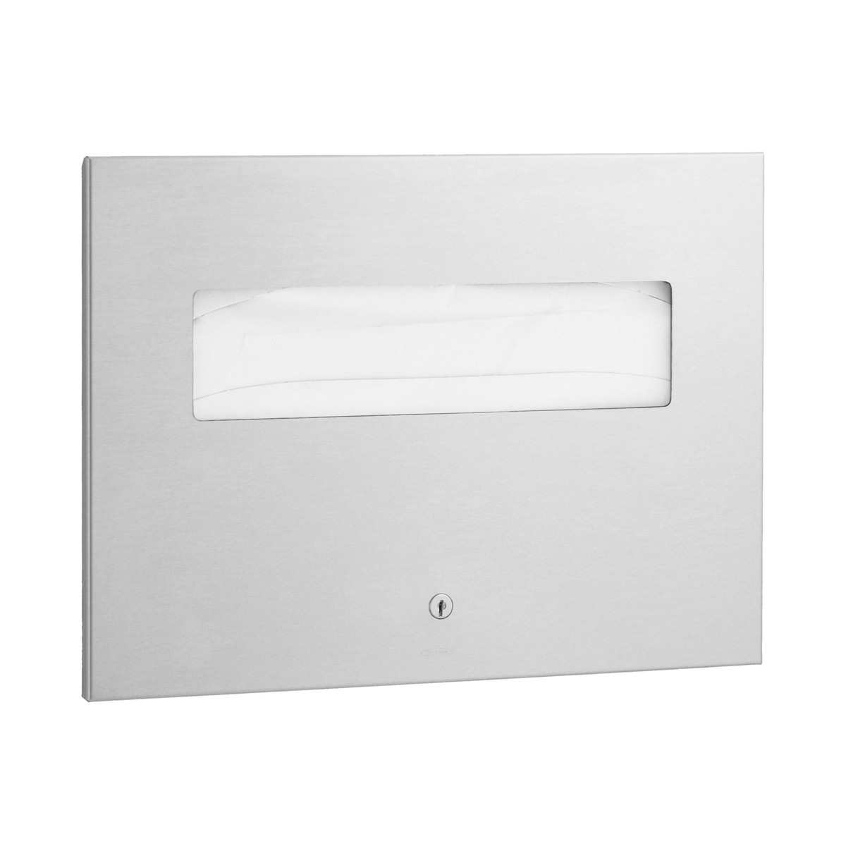 Bobrick Recessed Seat-Cover Dispenser — Satin Finish · B-3013
