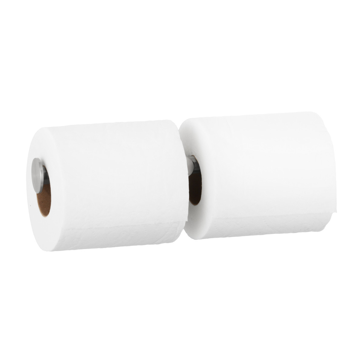 Bobrick B-9547 Surface-Mounted Toilet Tissue Dispenser, Fino Collection, Satin Finish, Two Rolls — Standard