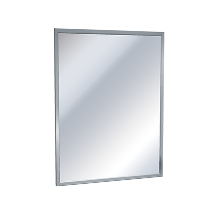 ASI Stainless Steel Chan-Lok Frame Mirrors, Variable Reflective Surfaces and Sizes - 0620 Series - 0620-1620 — 36" x 48"