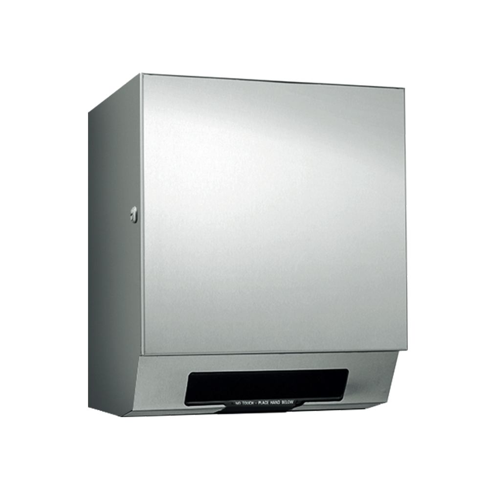 ASI Simplicity™ Automatic Roll Towel Dispenser, 110-240V/AC - Surface Mounted - 68523AC