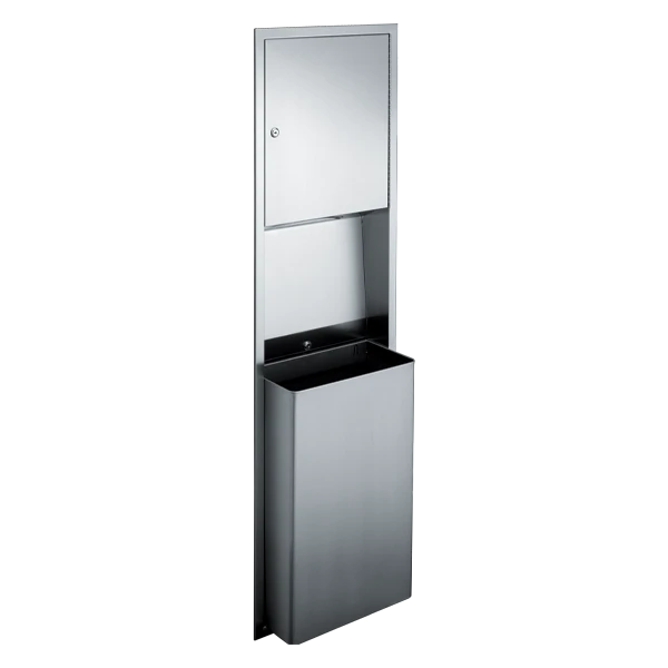 ASI Traditional™ Paper Towel Dispenser & Waste Receptacle - Recessed - 0469