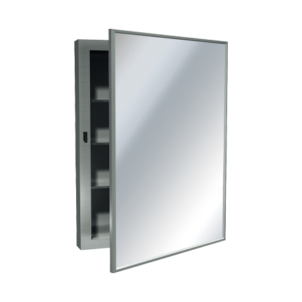 ASI Medicine Cabinet - Surface Mounted, Stainless Steel - 0953