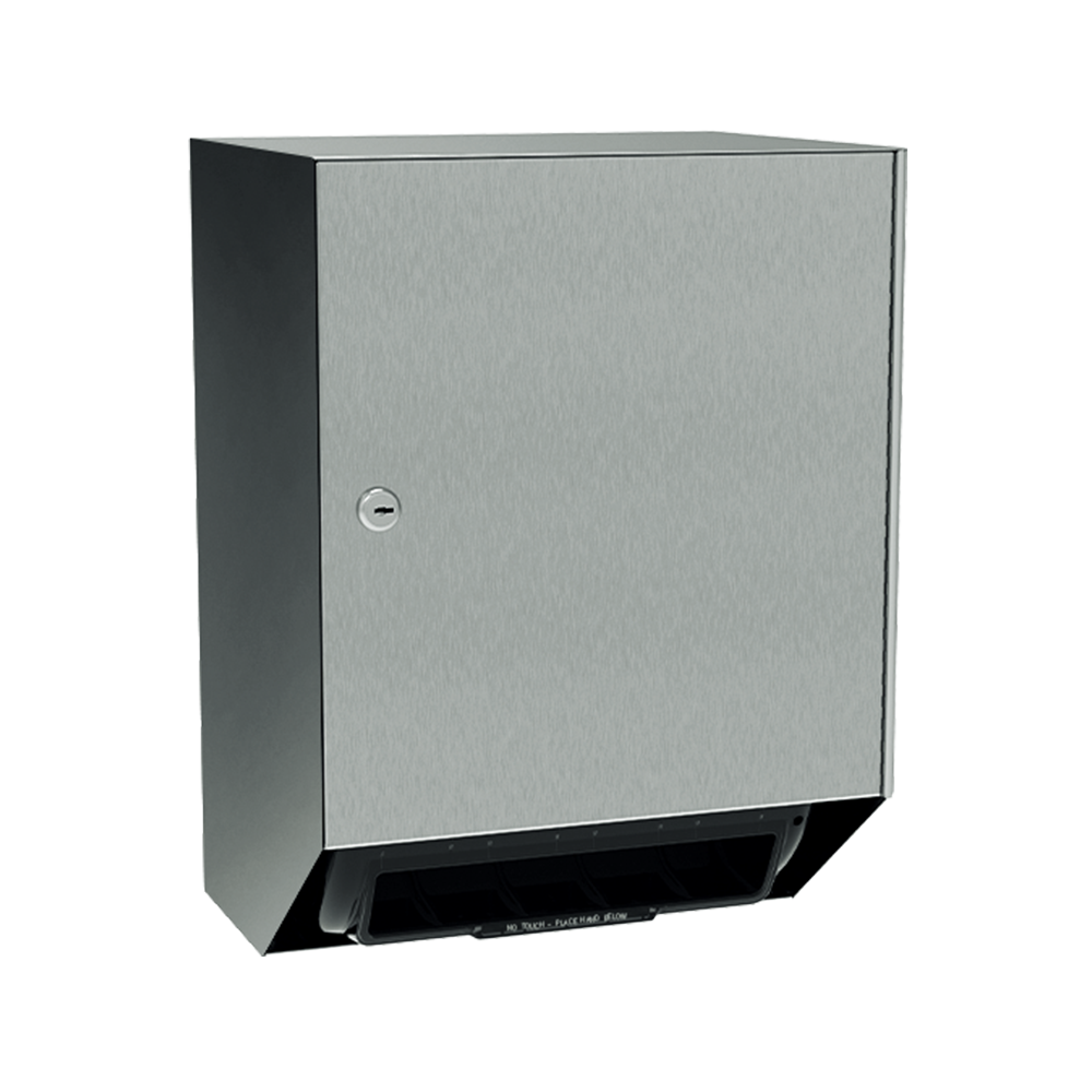 ASI Traditional™ Automatic Roll Paper Towel Dispenser, 110-240VAC - Surface Mounted - 8523AC