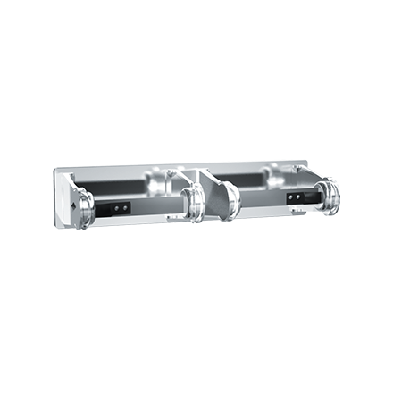 ASI Toilet Tissue Holder (Double) - Chrome Plated - Surface Mounted - 0715