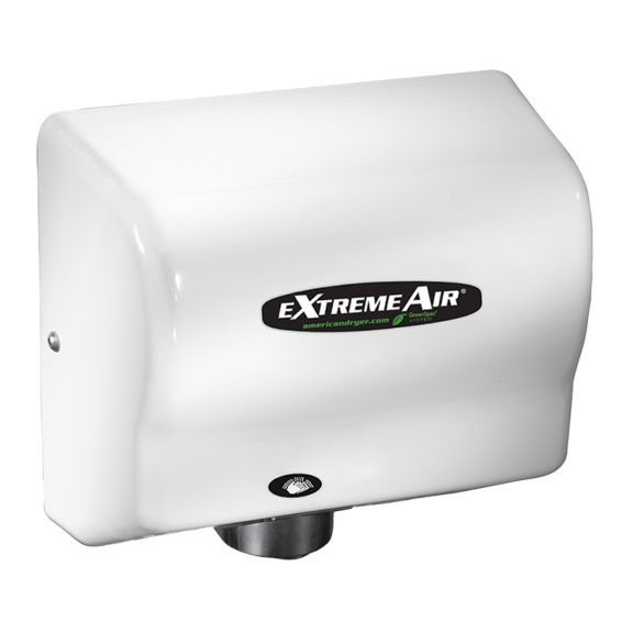 EXT7-SS World Dryer Extreme Air | Automatic Unheated Hand Dryer with Stainless Steel Cover | 100/240V, 540W