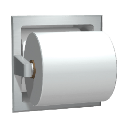 ASI RUNOUT - Toilet Tissue Spare Holder - Recessed - 7403-B/7403-S