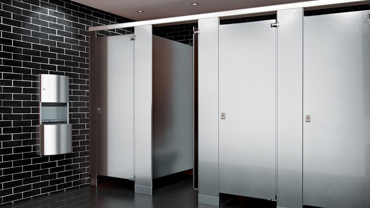 ASI Stainless Steel Toilet Partitions - ADA / Accessible Compartment