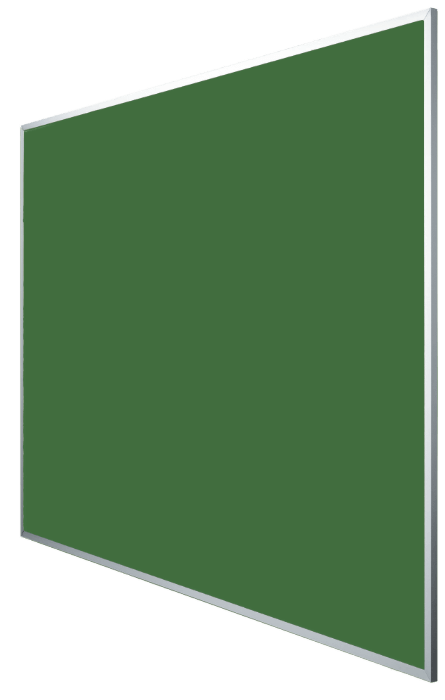 ASI 9300 Series Porcelain Chalkboard – 1/2" Trim
