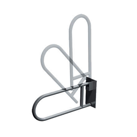 ASI Swing-Up Locking Grab Bar