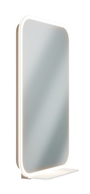 Bradley Elvari Frameless LED Mirror 24" X 36" With Shelf