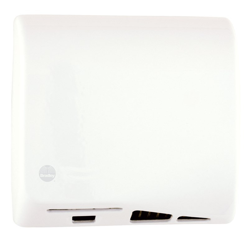Bradley Sensor Hand Dryer, Cast Iron, Surface Mounted