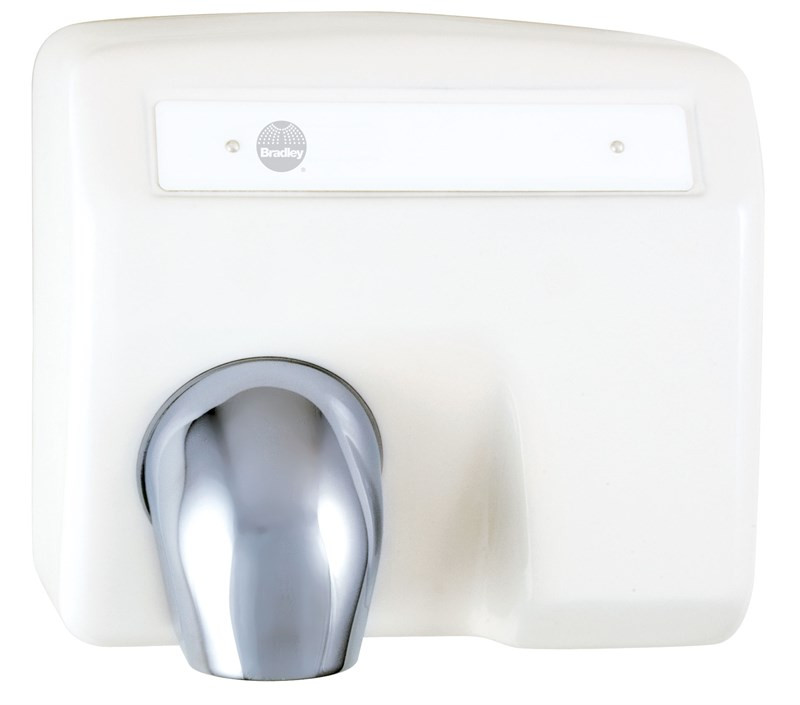 Bradley Sensor Hand Dryer, Cast Iron, Surface Mounted