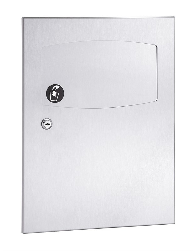 Bradley Napkin Disposal, 1.5 Gal, Surface Mounted