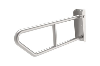 Bradley Swing Up Grab Bar, 30" L, Satin Finish