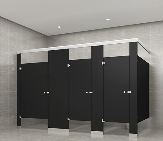 2-Stall Alcove Between Walls Toilet Partitions (ADA Compliant)