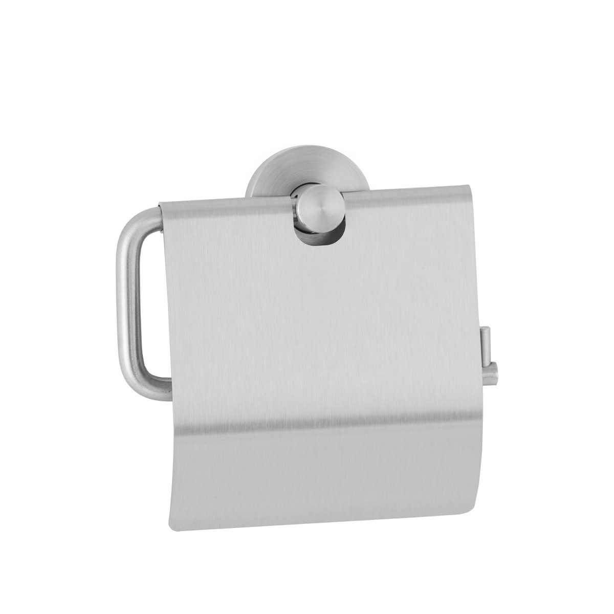 Bobrick B-546 Surface-Mounted Toilet Tissue Dispenser w/ Hood, Cubicle Collection, Satin Finish, 1 Roll
