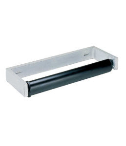 Bobrick B-253 Surface-Mounted Roll Towel Dispenser, Heavy-Duty Cast Aluminum, Satin Finish