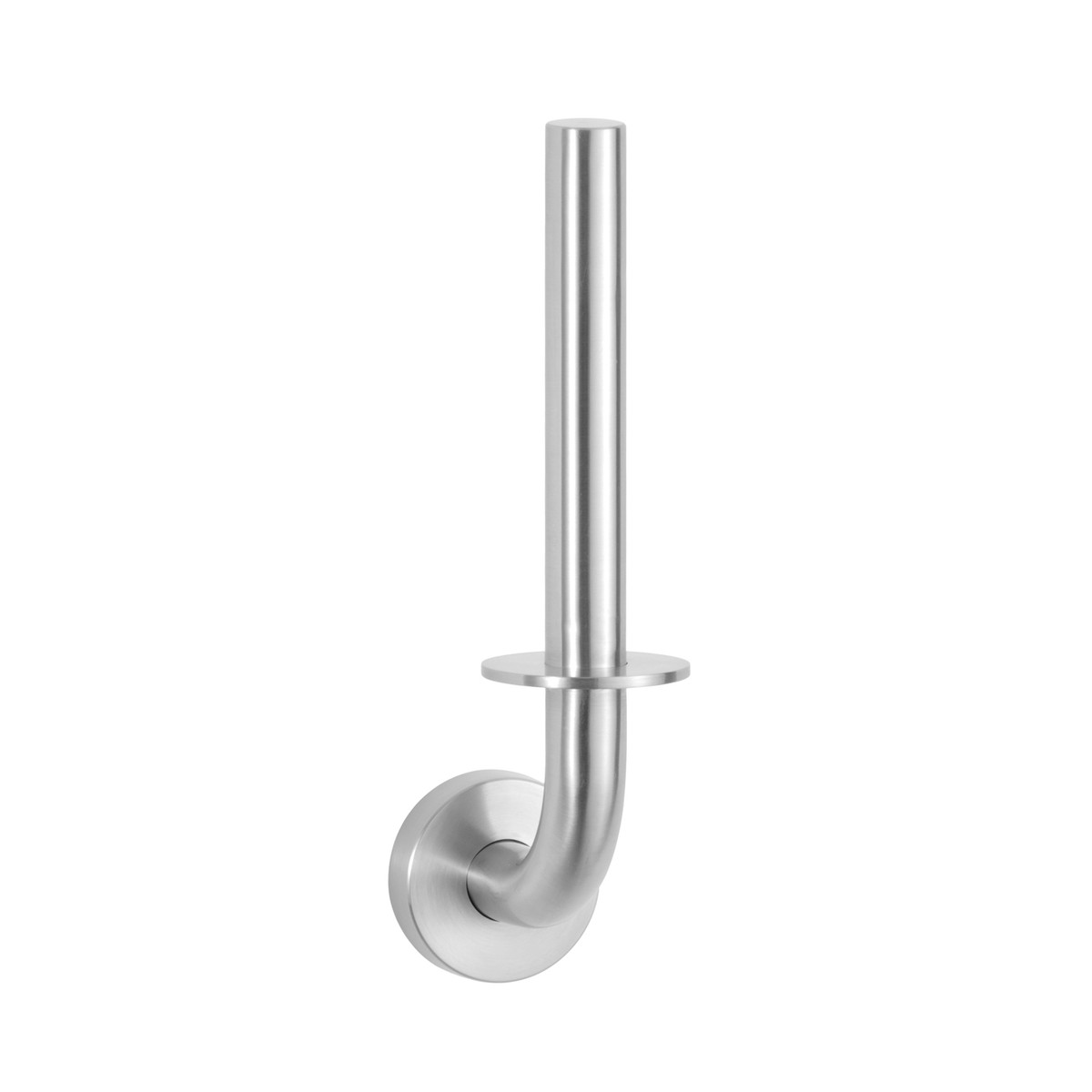 Bobrick B-541 Surface-Mounted Spare Toilet Tissue Holder, Cubicle Collection, Satin Finish, One Roll