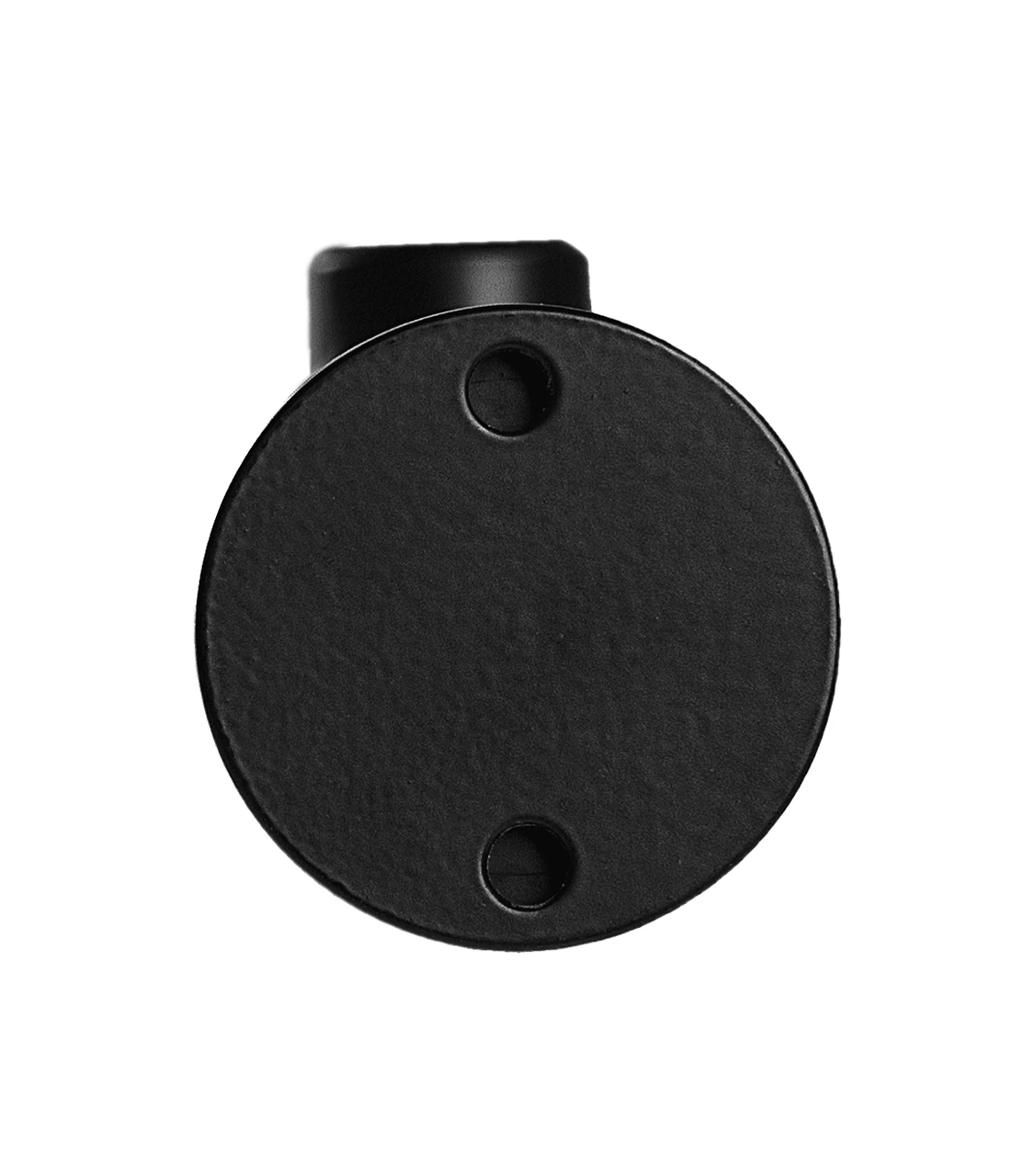 Bobrick B-9541.MBLK Surface-Mounted Coat Hook with Bumper, Matte Black