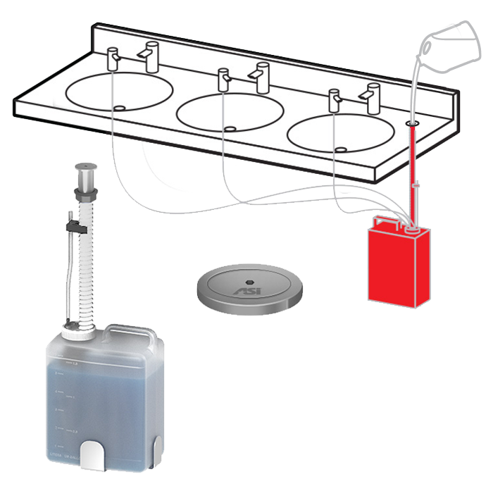 ASI Top Fill Multi-Feed Kit - 0390-6-1A-41