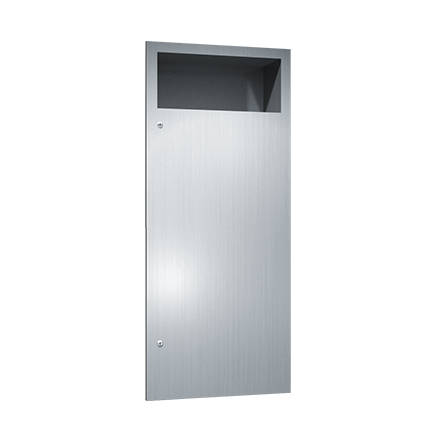 ASI Simplicity™ Waste Receptacle - Recessed - 6474-2-41PC