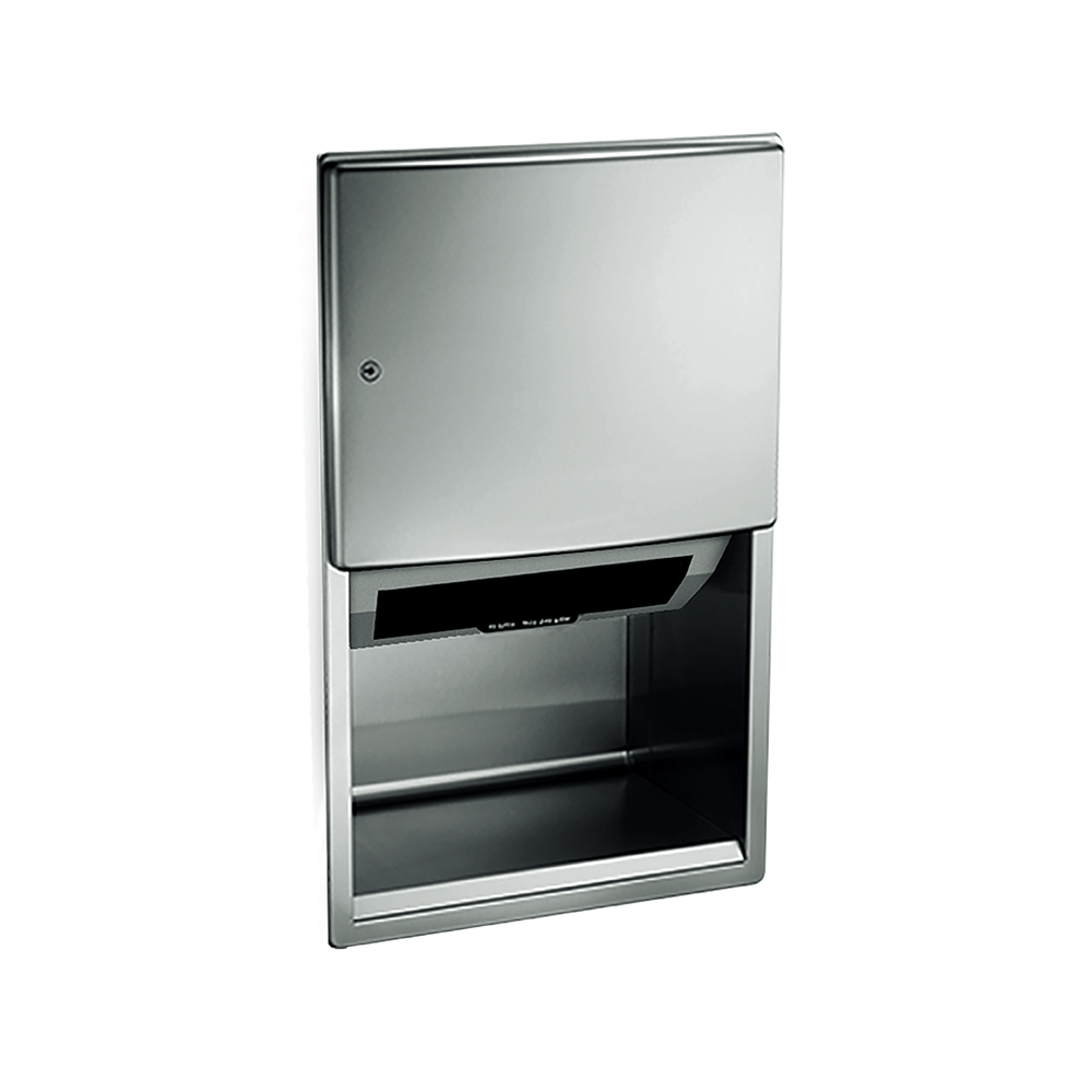 ASI Roval™ Recessed Automatic Roll Paper Towel Dispenser - 204523ac
