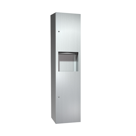 ASI Simplicity™ Paper Towel Dispenser & Waste Receptacle - Surface Mounted - 6467-9
