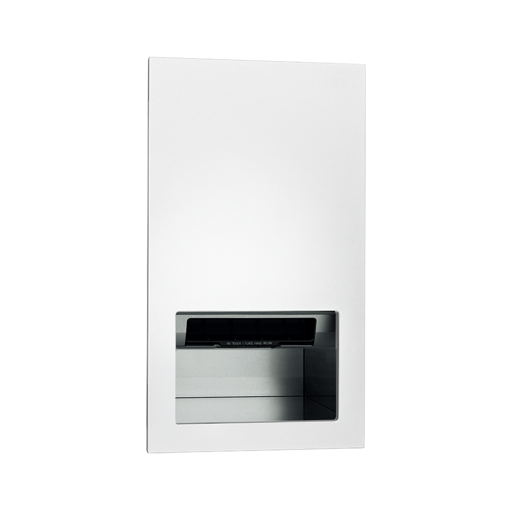 ASI PIATTO™ Completely Recessed Automatic Roll Paper Towel Dispenser - Phenolic Door - 645210 Series