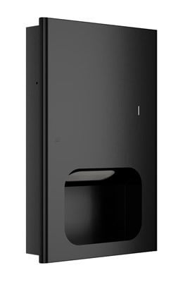 Bradley Elvari Surface-Mounted & Recessed Towel Dispenser — Brushed Black