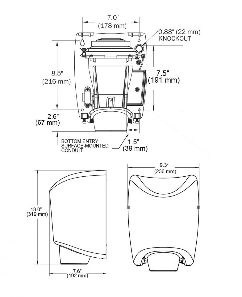 Cover Assy | SMARTdri+ SS | Brush