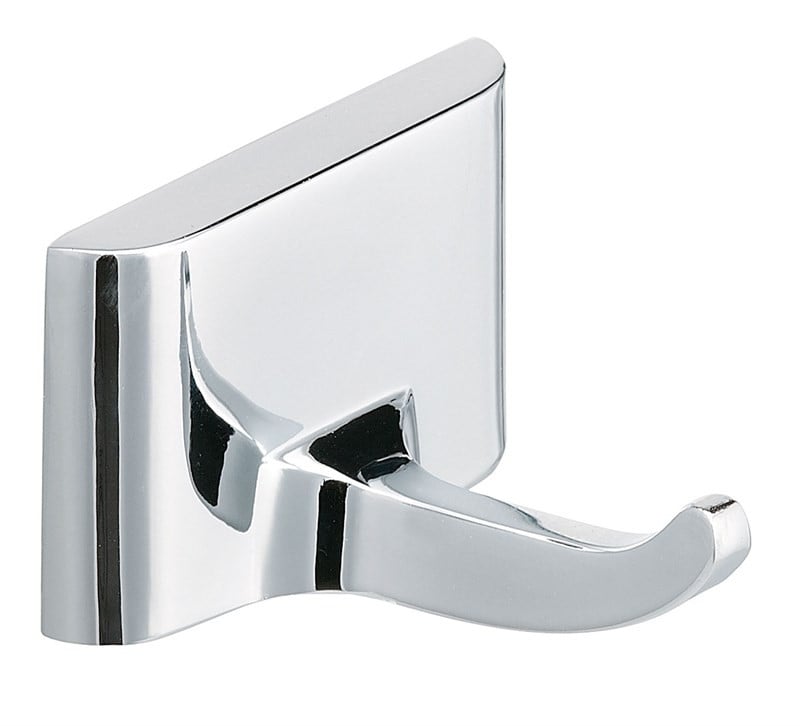 Bradley Single Robe Hook, Chrome Plated