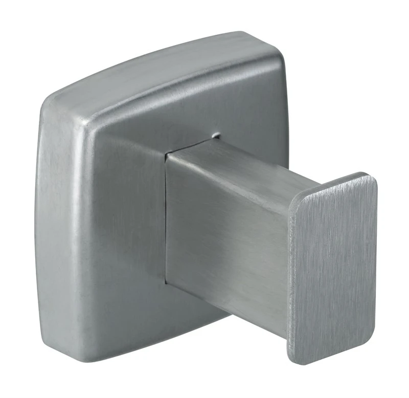 Bradley Single Robe Hook, Polished Stainless Steel